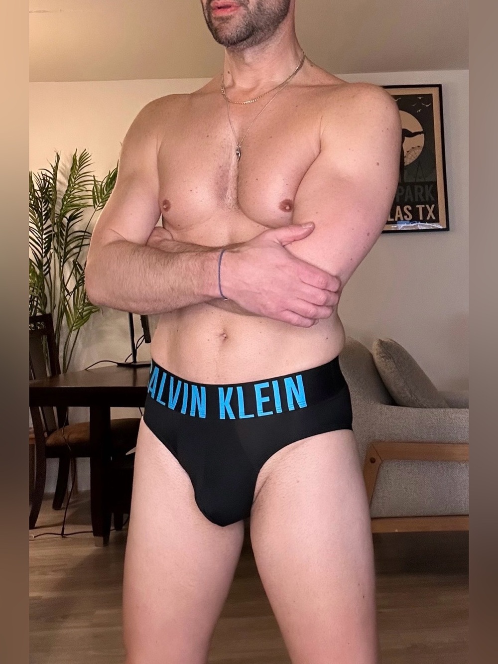 Calvin Klein | Intense Power Micro Low Rise Briefs in Black/White (S)